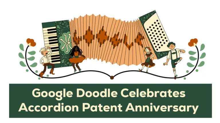 Google Doodle Celebrates Accordion Patent Anniversary